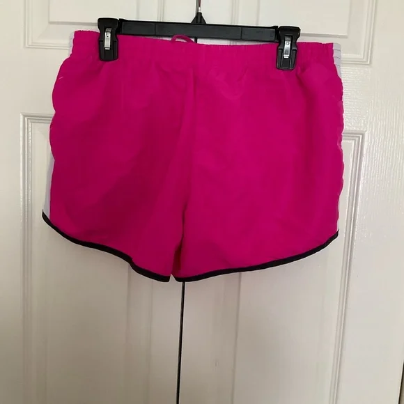 Danskin Now Pink and White Athletic Shorts - Picture 2 of 8